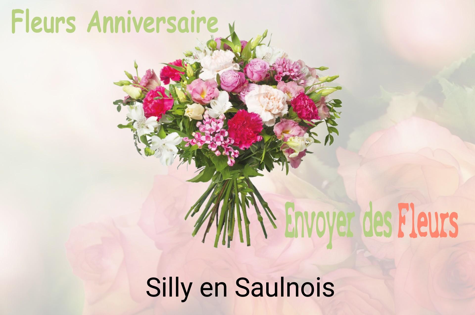 Bouquet de fleurs d’anniversaire livré à Silly-en-Saulnois